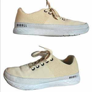 NOBULL Cream and White Women's Sneakers